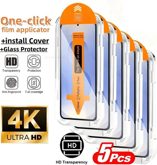 AKABEILA Gehärtetes Glas Displayschutzfolie für Xiaomi 15T 14T Pro 13T 12T 11T 13 14 11X 10T 12 Lite, HD Klar, Transparent, Anti-Kratz - Bild 1