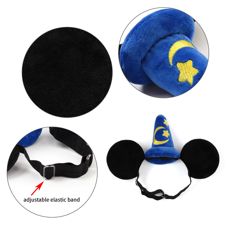 HEROCROSS Haarband, Minnie Maus Ohren, Blau, Mädchen - Bild 3