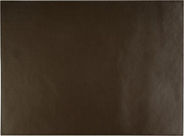 APS Tischset VELLURA aus Kunstleder in Braun, 6er Pack, B: 32,5 cm, L: 45 cm - Bild 1
