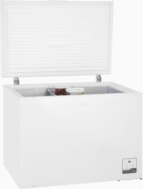 Exquisit Gefriertruhe GT300-050C mit Deckel, Weiß, B/T/H: 146,0 x 73,5 x 292,0 cm - Bild 1