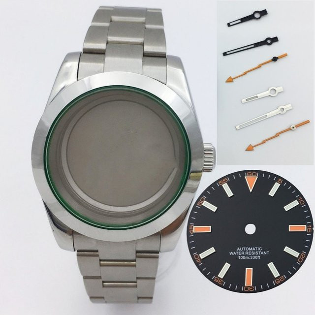 BLIGER Armbanduhr Edelstahl, 39 mm, Schwarz, Unisex - Bild 1