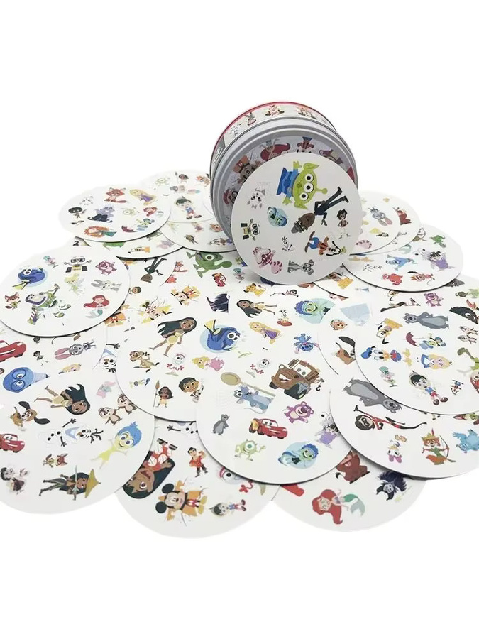 Spo It Kartenspiel, Disney, Metall, Bunt / Mehrfarbig, Weiß - Bild 3