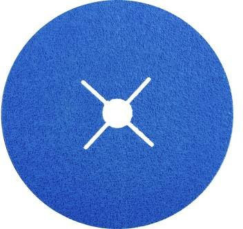 PFERD Fiberscheiben-Set Blau, Durchmesser: 180 mm, Körnung: 60, 25 Stück - Bild 1