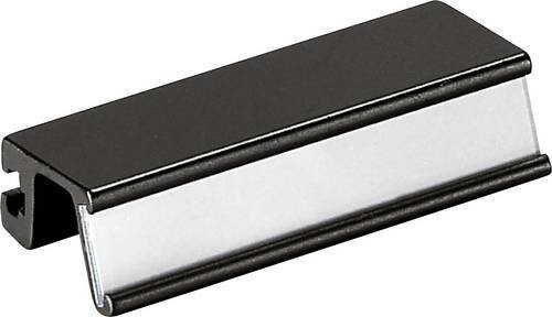 Rohde Griffleiste Silber matt aus Aluminium, 14 Stück, B: 10 mm, H: 21,5 mm, L: 60,3 mm - Bild 1