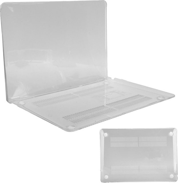 Igeteck Laptop-Schutzhülle aus transparentem Silikon für OS X in White - Bild 1