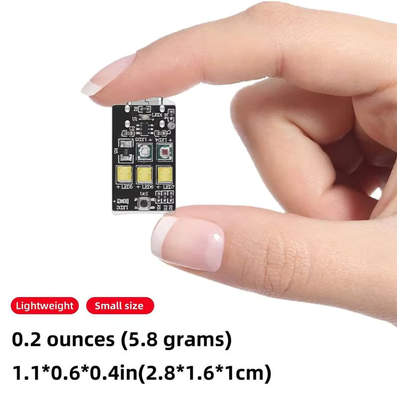 ABFN Mini-Drohnen Stroboskoplicht LED-Lampe für DJI Mini 4 Pro, NEO und Mini 4K zur Nachtflug-Antikollisions-Vorsorge - Bild 4
