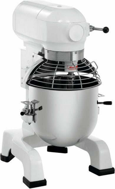 Bartscher Planetenrührmaschine weiß mit 20 l Volumen und 7,5 kg Kapazität, Breite: 49,6 cm, Höhe: 80,0 cm - Bild 1