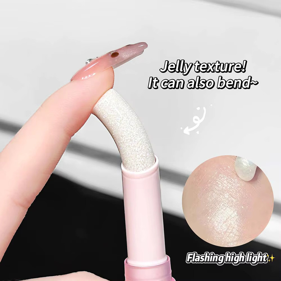 LUCKGO Jelly Eyeshadow Stick, glänzend, Unisex - Bild 2