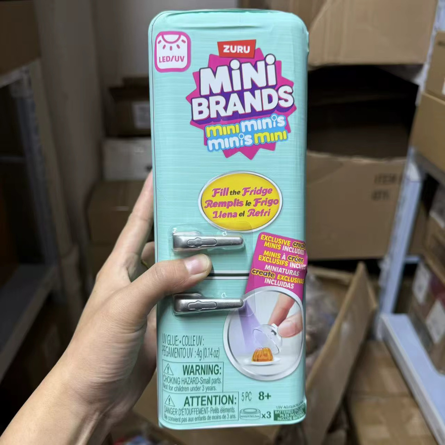 ZURU Mini-Kühlschrank-Ball, Mini-Spielzeug Blindbox, Rollenspiel - Bild 3