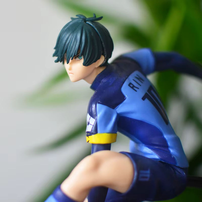 Bandai Rin Itoshi BlueLock Anime-Figur Nr. 10 in Blau, 12 cm Kunststoff-Actionfigur - Bild 5
