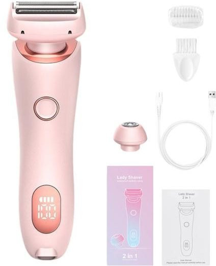 Talos Makeup K Epilierer für Damen, rosa, Gesicht und Körper - Bild 1
