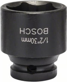 Bosch Steckschlüsseleinsatz aus Edelstahl in Schwarz, SW 30 mm, Länge: 50 mm - Bild 1