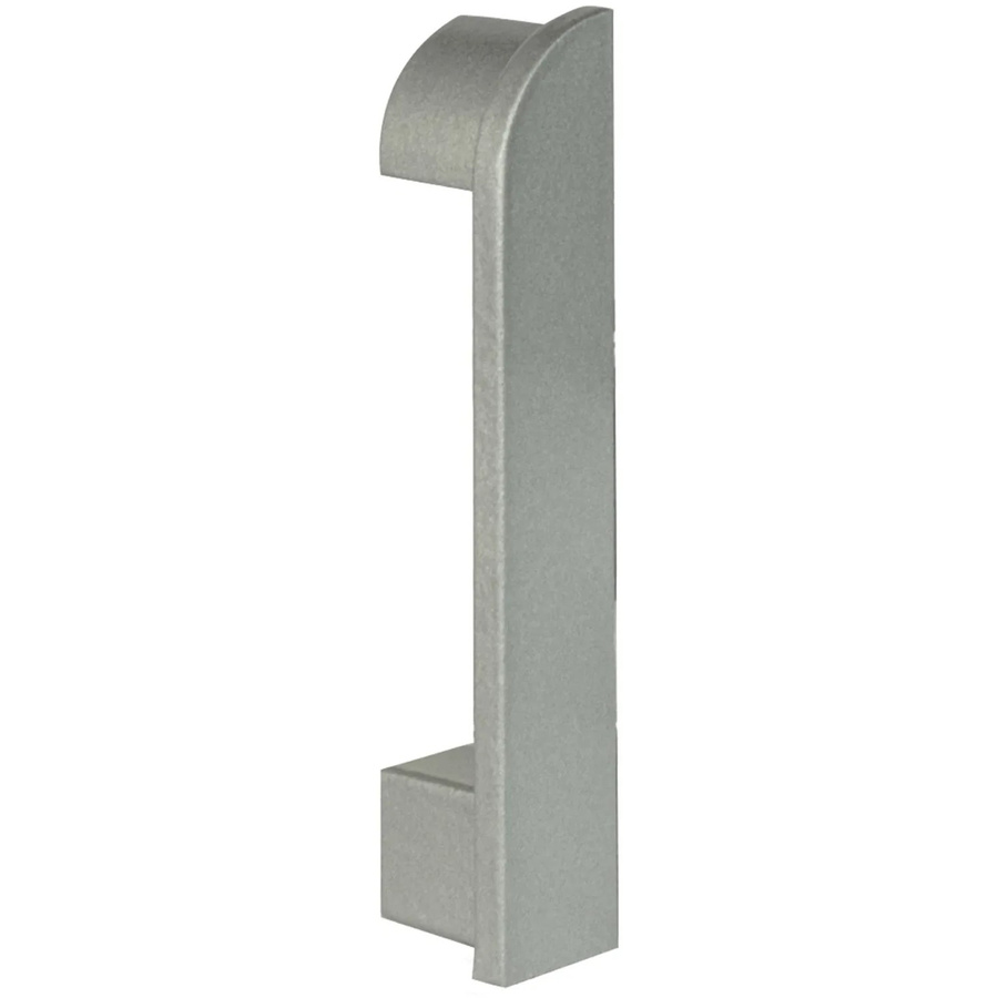 Fuchs Design Sockelleiste Endstück Rechts in Silber Matt aus Aluminium, Höhe: 7 cm - Bild 2