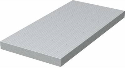 OBO Bettermann Kalziumsilikatplatte KSI-P3 Brandschutzplatte in Grau, B/H/T: 100 x 25 x 3 cm - Bild 1