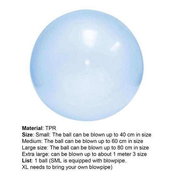 Wasserball mit TPR-Füllung rosa - Bild 2