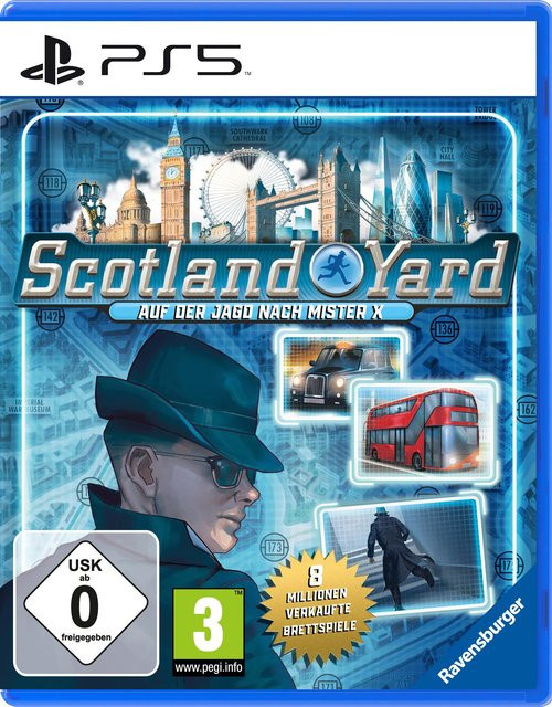 Scotland Yard PlayStation 5 Spiel von Sony für die ganze Familie - Bild 1