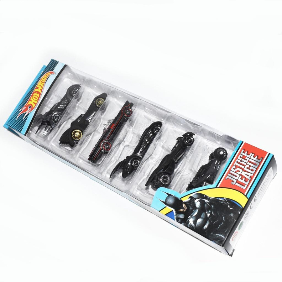 Hot Wheels DC Comics Batman Batmobil 6-teiliges Modellauto-Set - Bild 7
