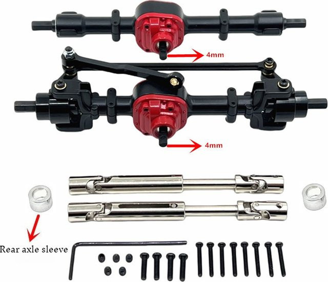 RUICHEN TECHNOLOGY RC Auto Metall-Upgrade-Set, Zubehör, 1:12 - Bild 1