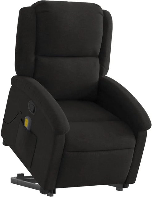 vidaXL Massagesessel mit Aufstehhilfe Modell 7 in Schwarz aus Stoff - Bild 1