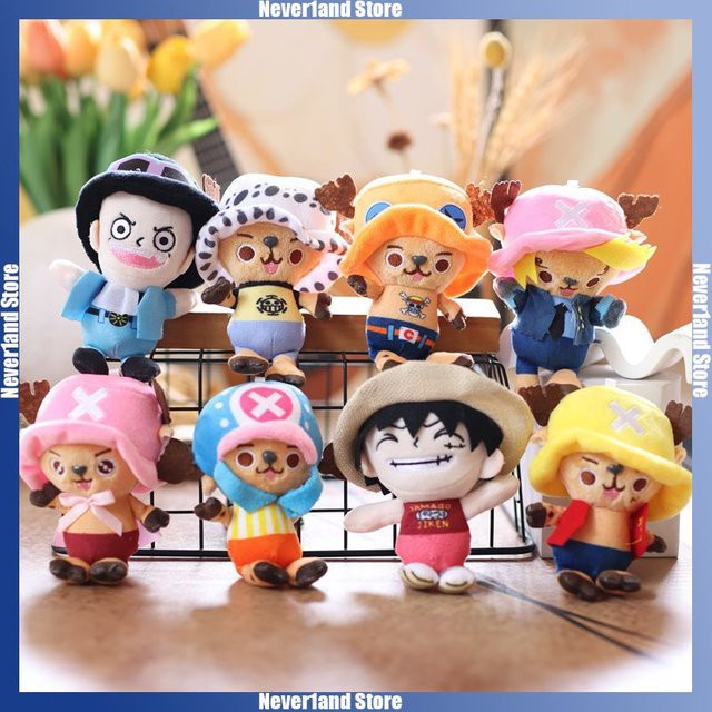 Bandai One Piece Plüschpuppe Schlüsselanhänger, 12cm - Bild 1