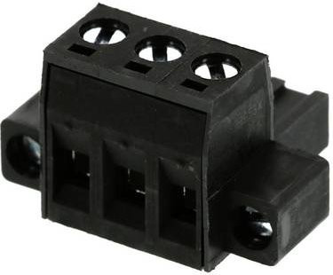 Molex Buchsengehäuse-Kabel Schwarz mit 3 Polzahl und 5.08mm Rastermaß - Bild 1