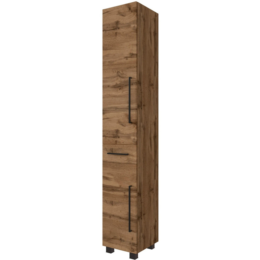 Held Möbel Hochschrank Rom in Wotaneiche, Breite: 30 cm, Höhe: 180 cm, Tiefe: 30 cm - Bild 2