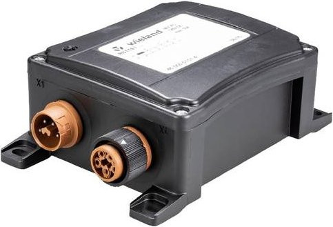 Wieland Electric Verteiler 46.050.0151.4 in Braun und Schwarz - Bild 1