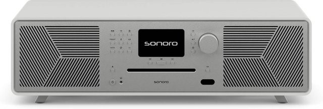 Sonoro Meisterstück Gen.2 All-In-One Audiosystem in Weiß Matt und Silber - Bild 2