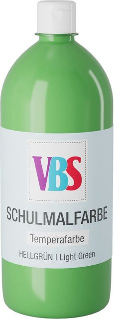 VBS Schulmalfarbe Hellgrün 1000 ml - Bild 1