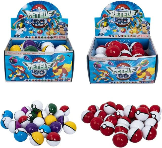 DUODUOBAO Pokémon PokeBall Modell, Anime Figur, 24-teiliges Set - Bild 1