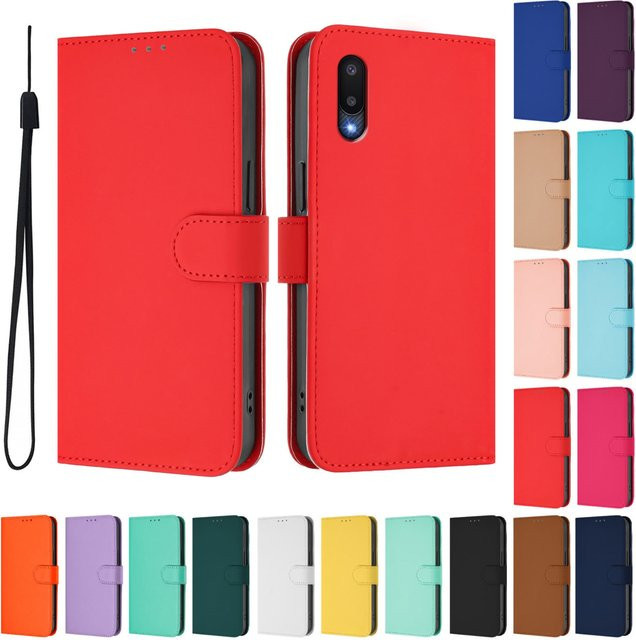 Xiaomi Flip-Handyhülle aus PU-Leder als Brieftaschenhülle für Redmi A4 A5 A1 A2 Plus A3 Pro 9 9A 9C 9T 8 8A 7 6 6A - Bild 1