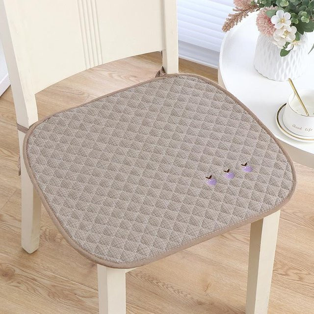 Rutschfestes und atmungsaktives Sitzkissen von Yiran Furniture für Stuhl, Büro oder Autositz, B/T: 38 x 43 cm - Bild 1