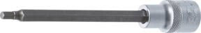 BGS Bit-Einsatz 4270 Schraubendreher-Bit in Silber, Länge: 140 mm, Antrieb Innenvierkant: 12,5 mm (1/2 Zoll), Innensechskant: 5 mm - Bild 1