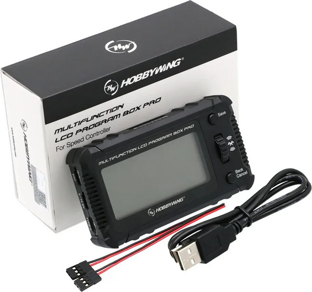 HobbyWing LCD Program Box Pro Programmierkarte, Zubehör - Bild 1