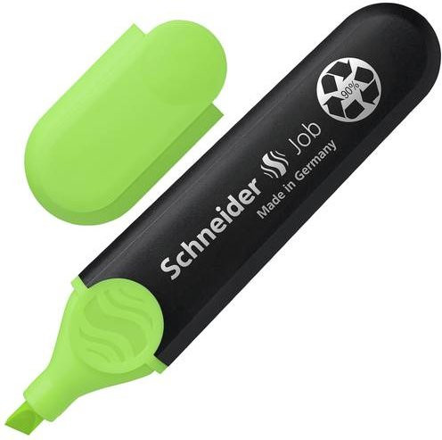 Schneider Textmarker Job 150 Grün mit Keilspitze - Bild 1