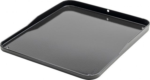Char-Broil Universalgrillplatte aus Stahl mit hohem Rand, Schwarz, Breite: 34 cm, Tiefe: 41,2 cm - Bild 1