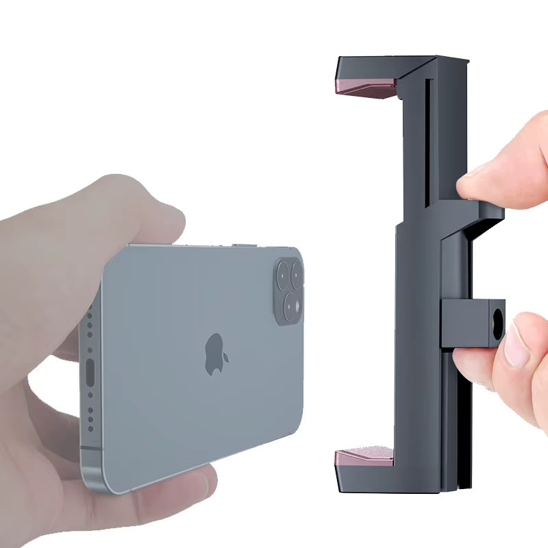 BFOLLOW 1/4 Zoll Damen Handyhalterung Smartphone Klemmhalterung für Samsung Huawei Xiaomi iPhone in Schwarz - Bild 2