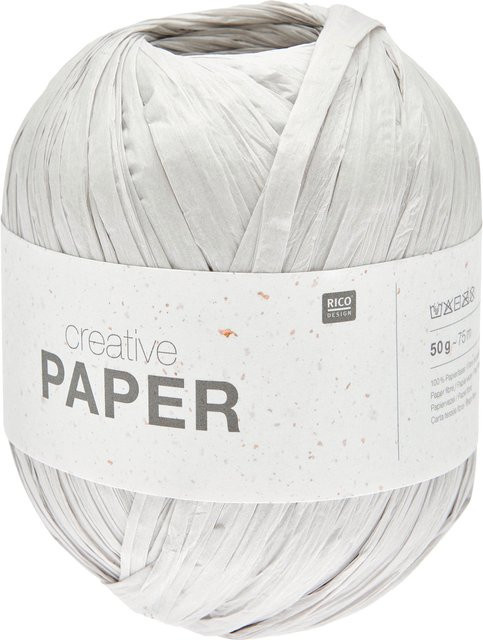 Rico Design Creative Paper in Natur Beige und Weiß - Bild 1