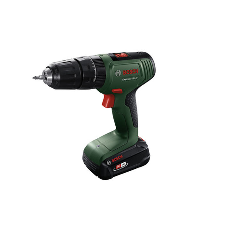 Bosch EasyImpact 18V-40 Akku-Schlagbohrschrauber in Grün-Schwarz mit 1,5Ah Akku - Bild 6