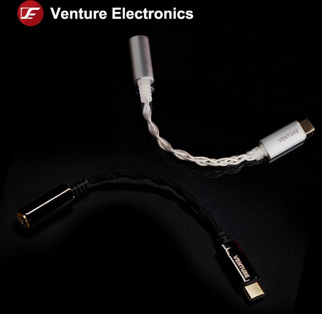 Venture Electronics Devastator Pro Max DAC Dongle mit USB-C zu 3,5 mm und 4,4 mm Anschluss - Bild 1
