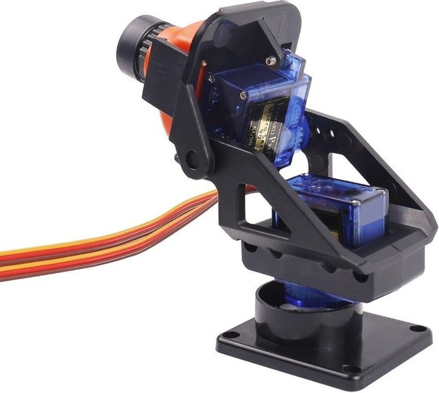 CHUZHAN SG90 Lenkgetriebe Gimbal Kunststoffhalterung, mechanischer Arm, Kunststoff - Bild 1