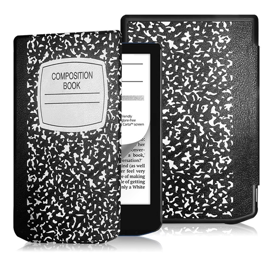 Stoßfeste Hartschalen-Schutzhülle für PocketBook Verse Lite Pro Color 6' EBook mit Handschlaufe von YOUQEEC in Blau - Bild 6