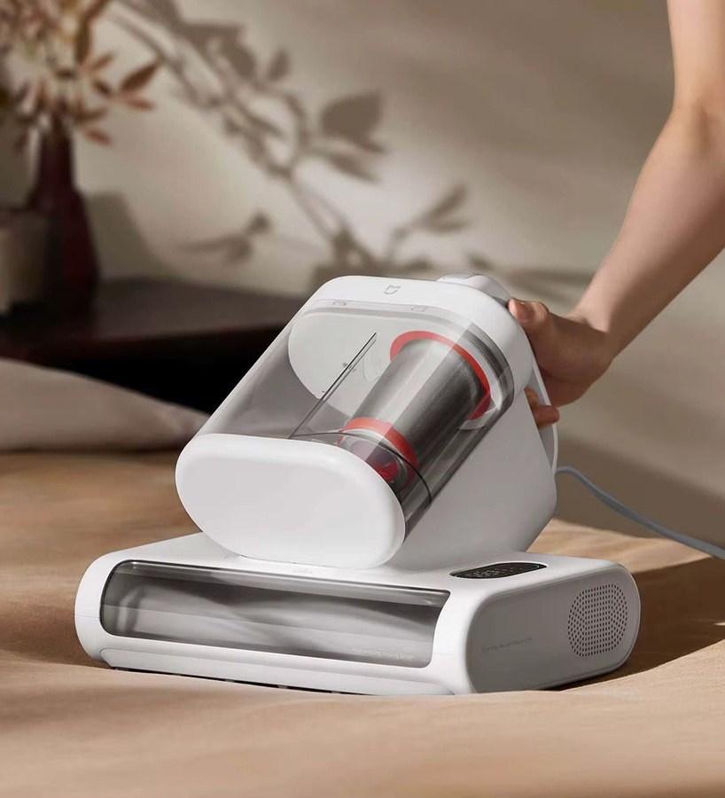 Mijia Milbenentferner 2 Pro E401CN in Weiß mit Doppelstaubbehälter, 72.000 Schläge/min Hochfrequenz-Kehren und 16kPa Saugkraft - Bild 5