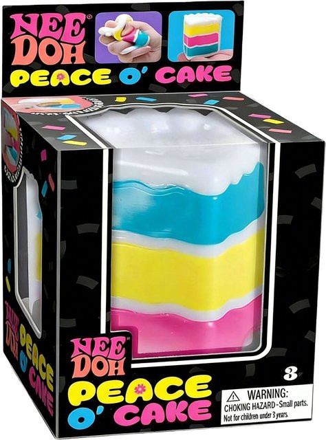 NeeDoh Peace O' Cake Knetspielzeug, Bunt / Mehrfarbig, ab 3 Jahre - Bild 1