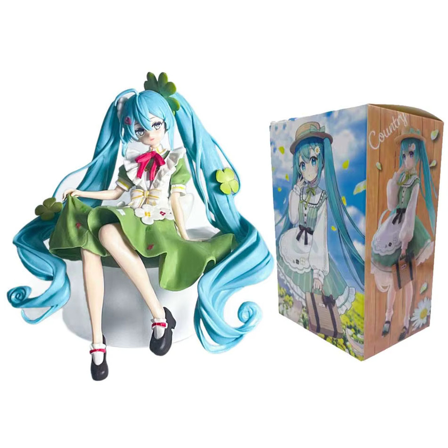 Bandai Hatsune Miku Mädchen, PVC-Modell-Dekorationen, Kunststoff - Bild 2