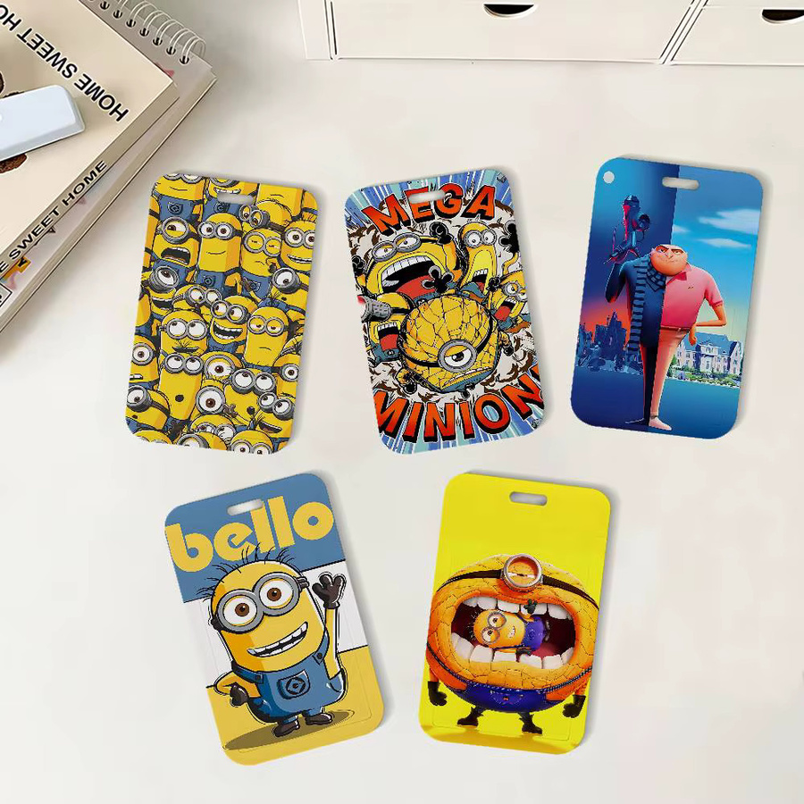 Despicable Me Ausweishalter mit Umhängeband für Schule und Büro in Multicolour - Bild 2