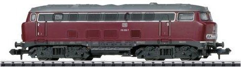 MiniTrix Diesellok 216 006-7 Lollo der DB, Spur N, 1:160 - Bild 1