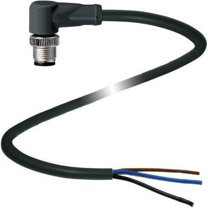 Pepperl+Fuchs Sensor-Aktor-Steckverbinder 240772-0005, konfektioniert, 3 Polzahl, Schwarz, 10m - Bild 1