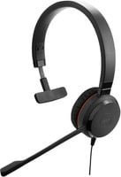 Jabra Evolve 30 II On-Ear Headset Mono Schwarz mit Noise Cancelling und USB-C, USB-A sowie 3,5 mm Jack Anschluss - Bild 1