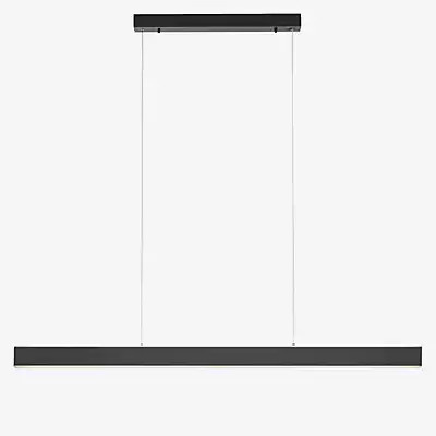 Paul Neuhaus PURE Lume LED Pendelleuchte in Schwarz aus Metall - Bild 1